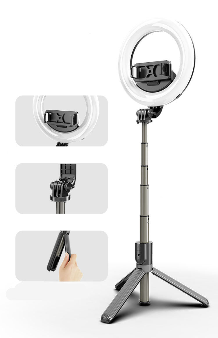 Integrated Headlight Selfie Ring Light
