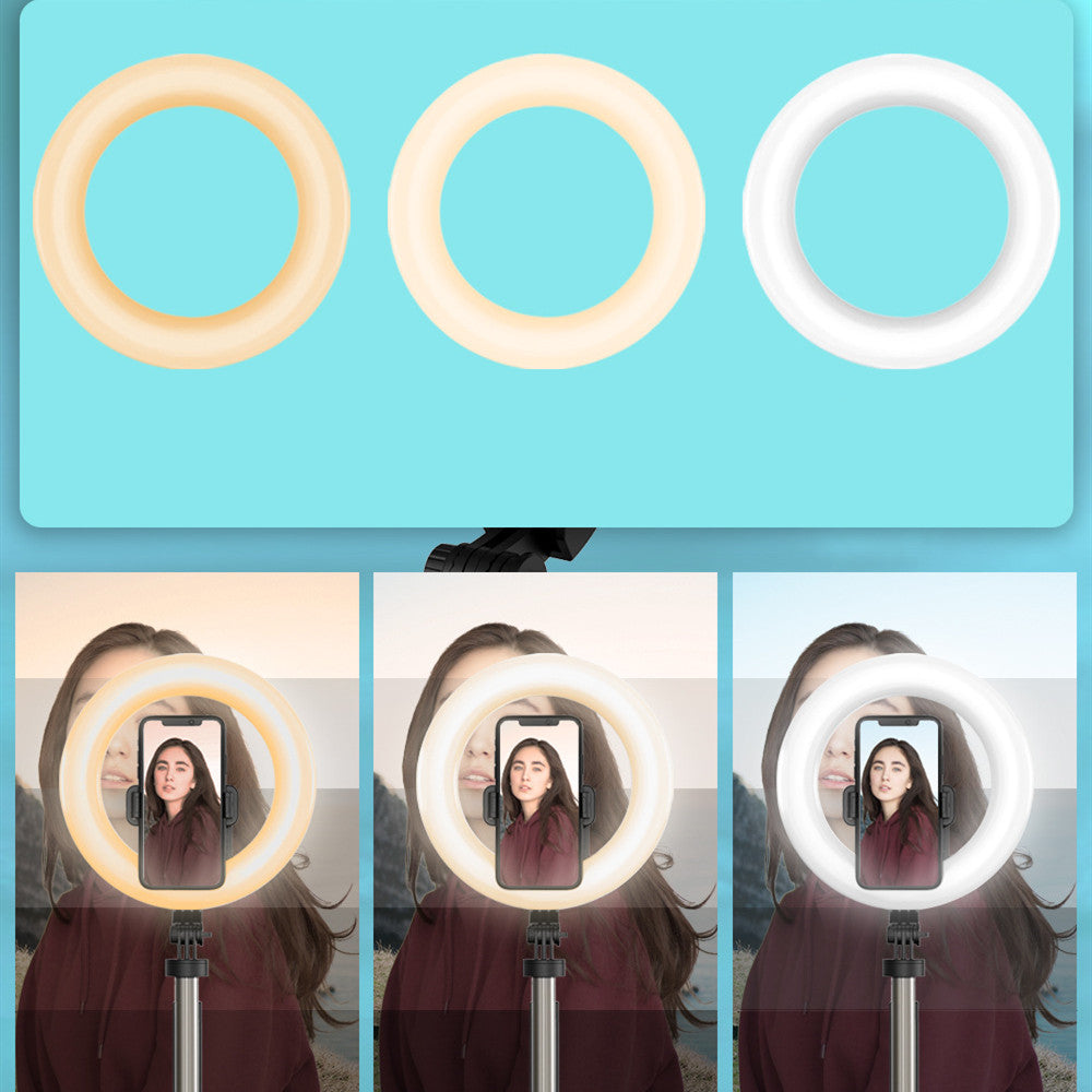 Integrated Headlight Selfie Ring Light