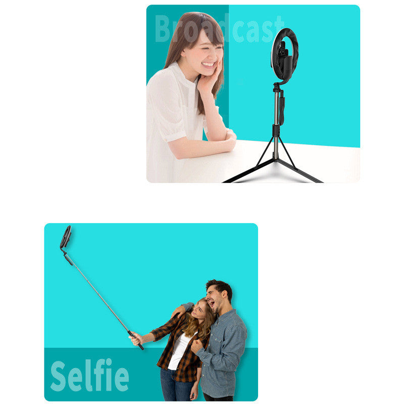 Integrated Headlight Selfie Ring Light