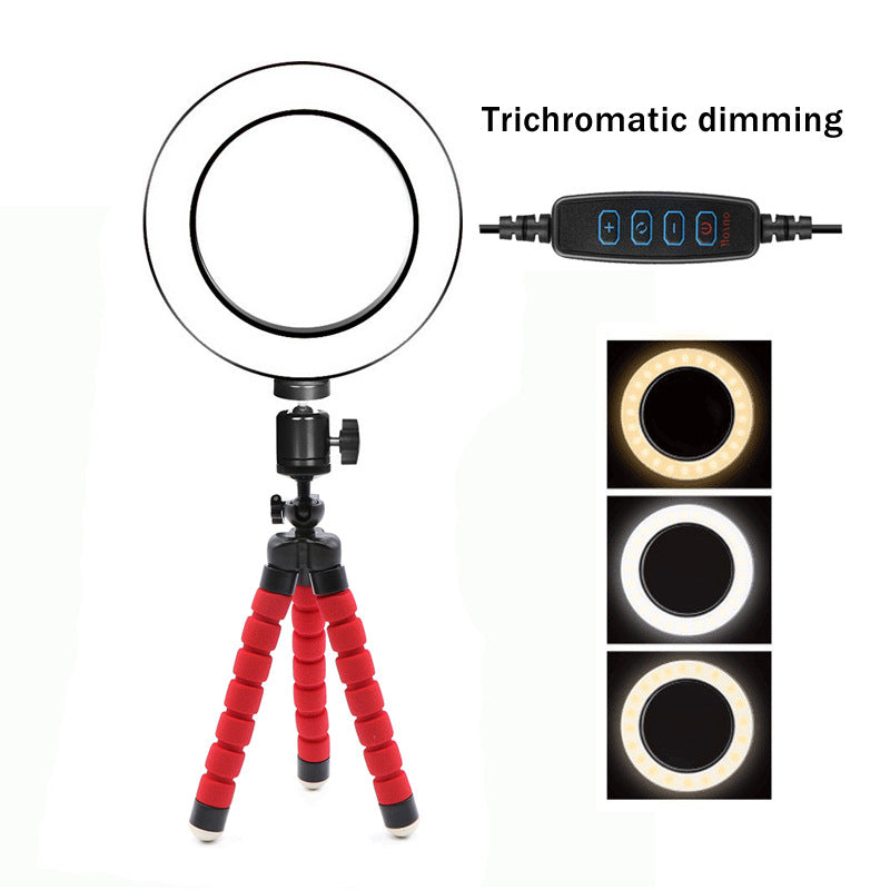 Fill LED Ring Light Octopus Tripod