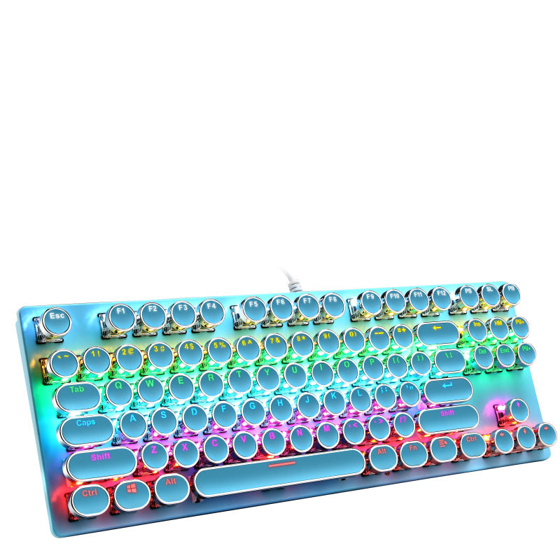 Wired Electroplating Mechanical Gaming Keyboard