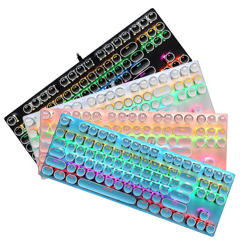 Wired Electroplating Mechanical Gaming Keyboard