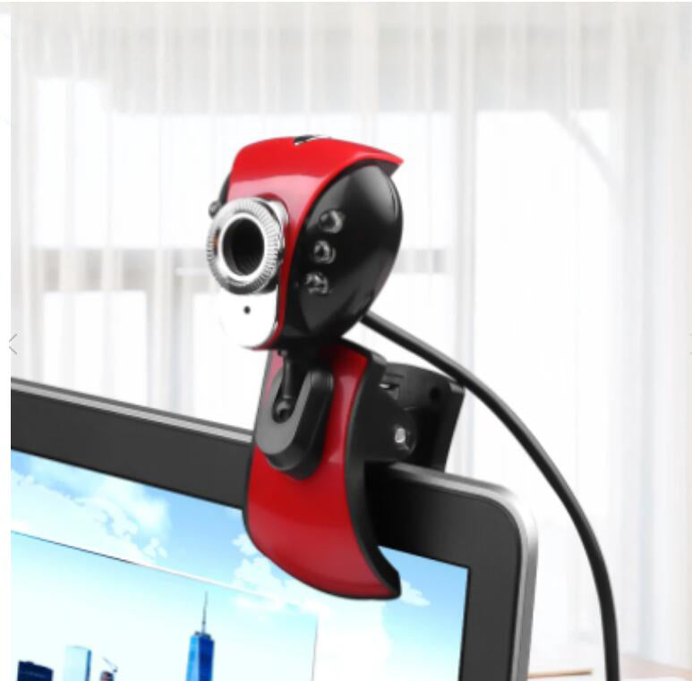 Direct USB HD Computer Webcam With Light