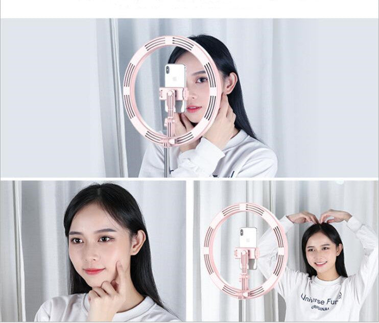 Dimmable LED 10 inch Ring Light with Tripod