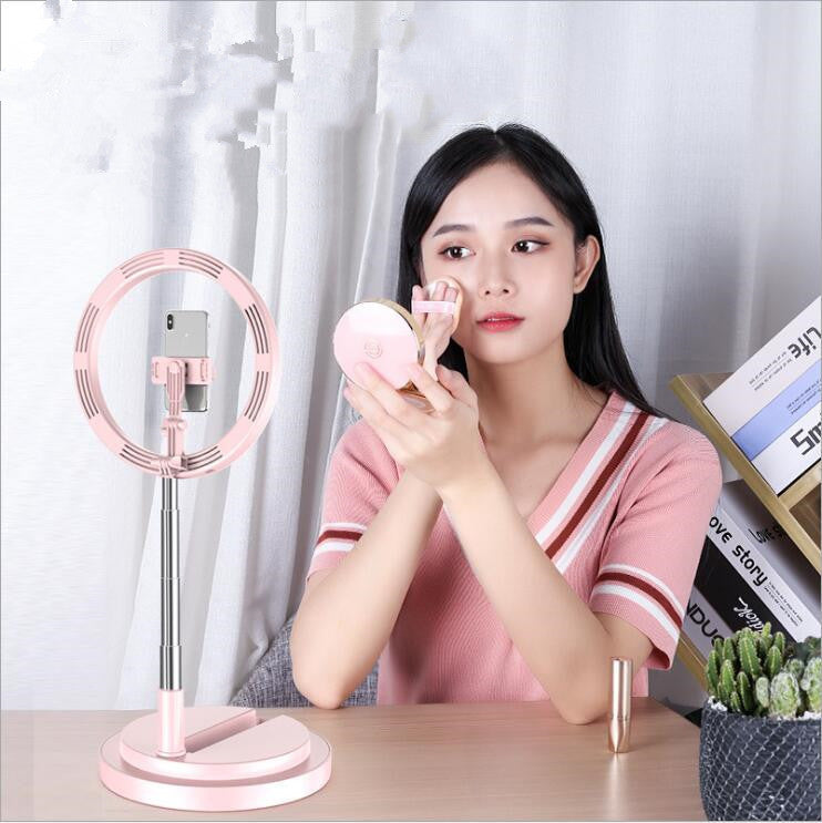 Dimmable LED 10 inch Ring Light with Tripod