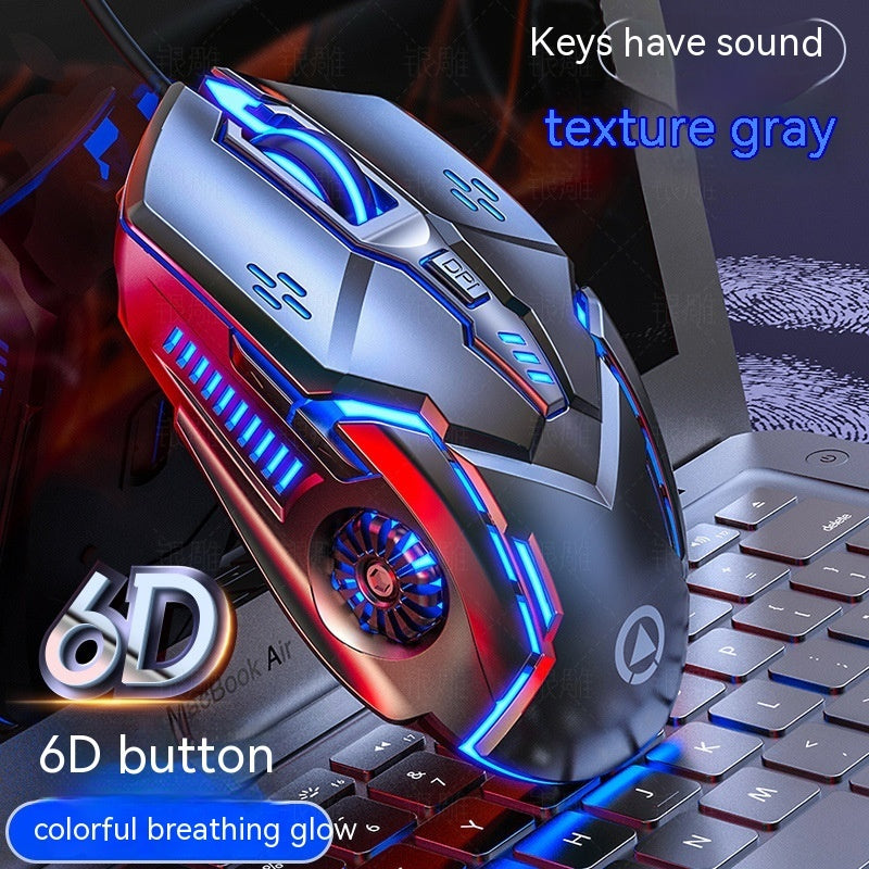 Wired Luminous Game E-sports Mouse