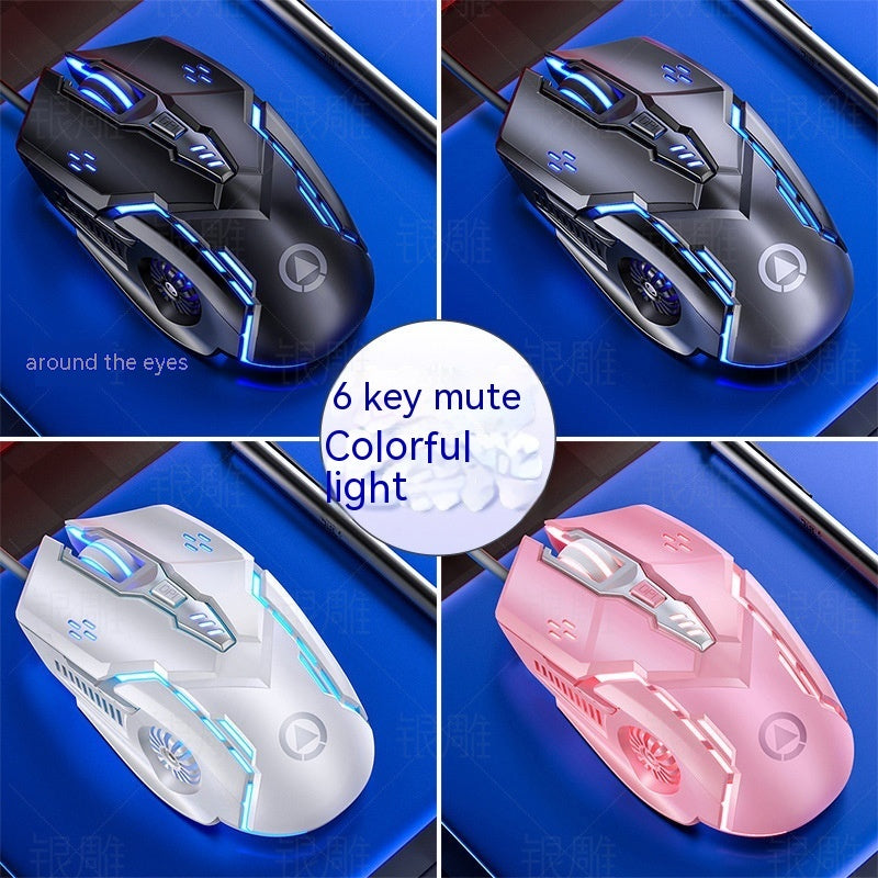 Wired Luminous Game E-sports Mouse