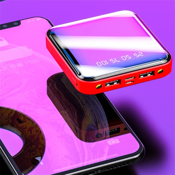 Mini 20000 MAh Portable Mirror Power Bank