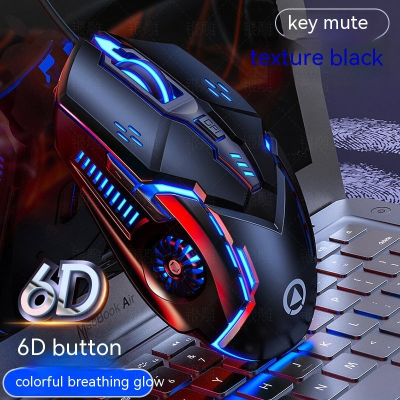 Wired Luminous Game E-sports Mouse
