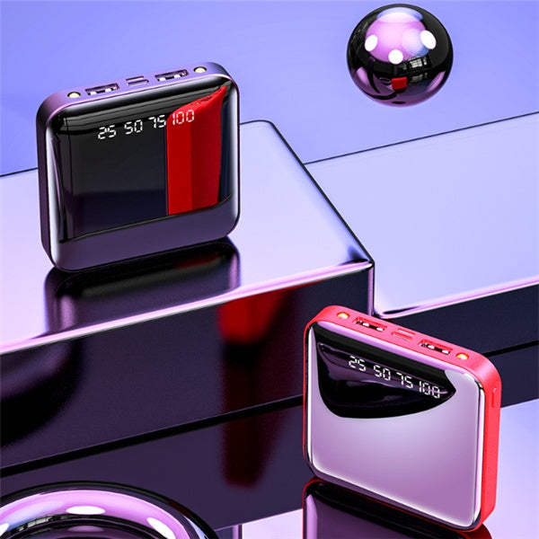 Mini 20000 MAh Portable Mirror Power Bank