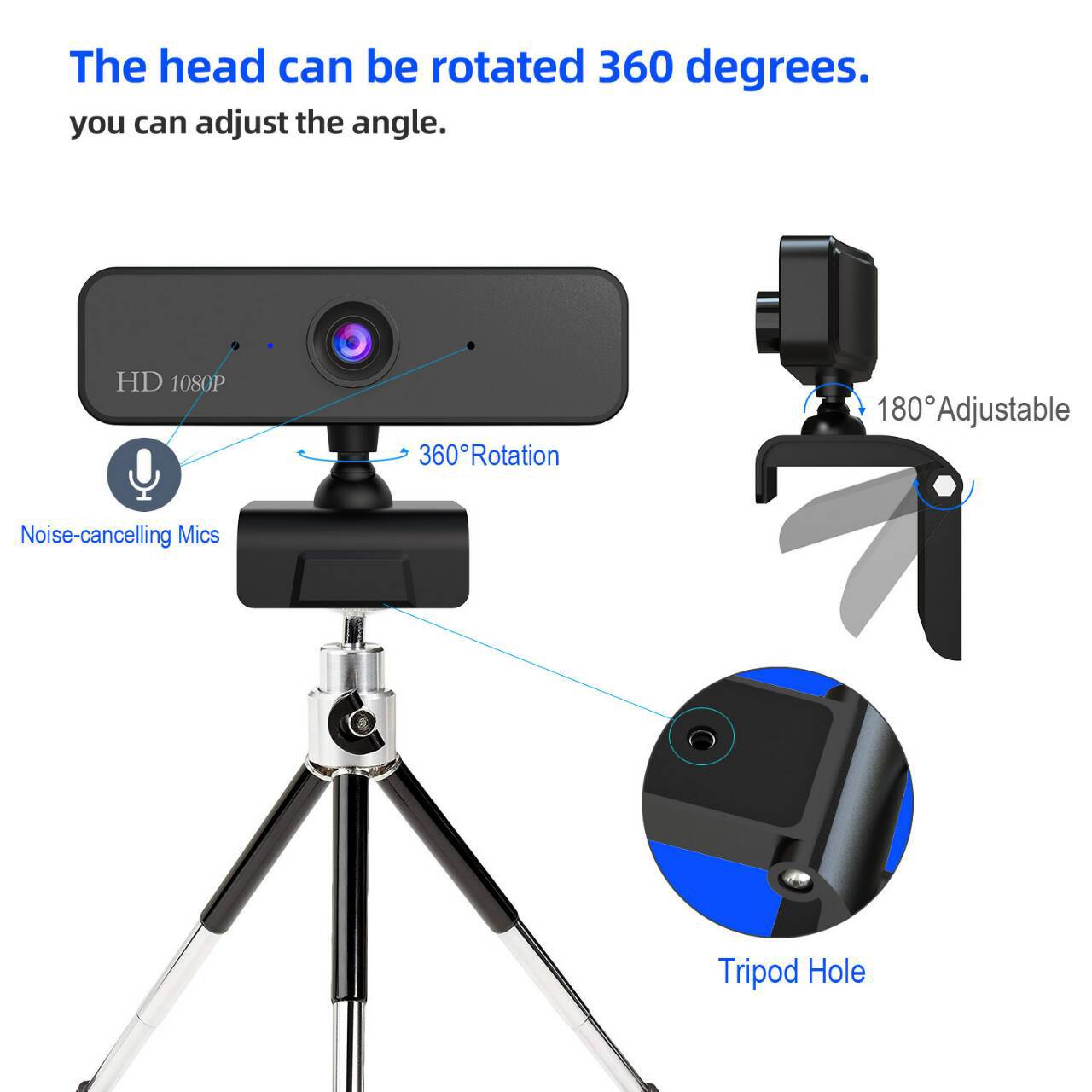 Beauty 4K Auto Focus Computer Webcam