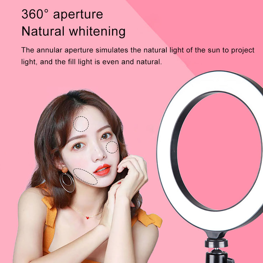 Selfie Photography Tripod Stand Ring Light