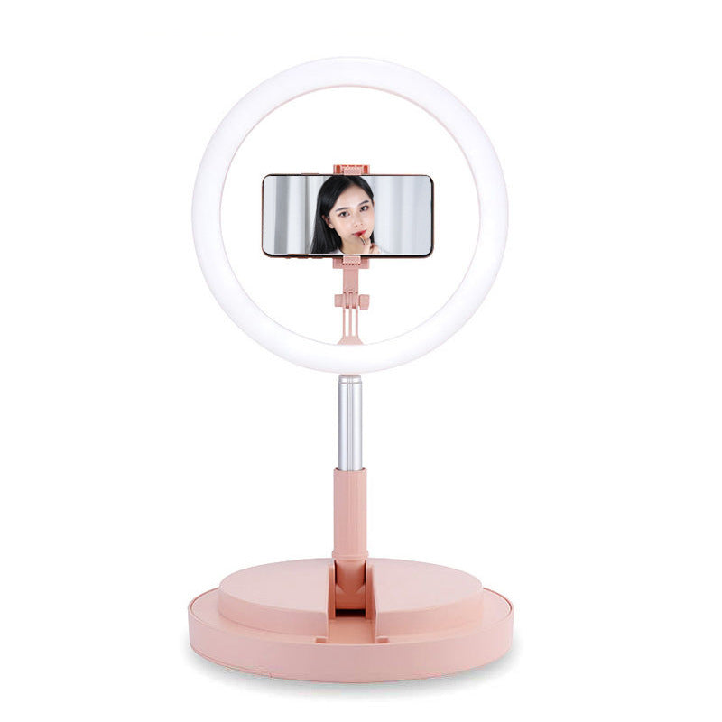 Dimmable LED 10 inch Ring Light with Tripod
