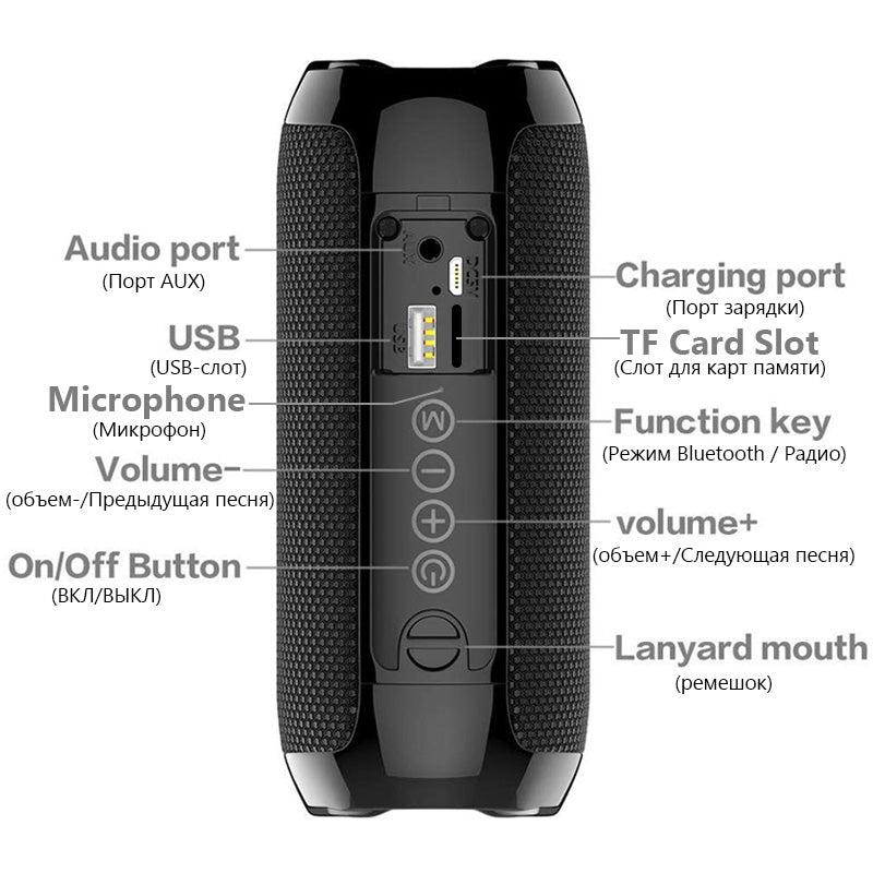 Portable multifunctional Bluetooth Speaker