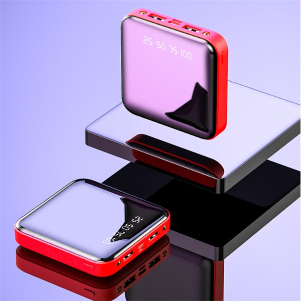Mini 20000 MAh Portable Mirror Power Bank