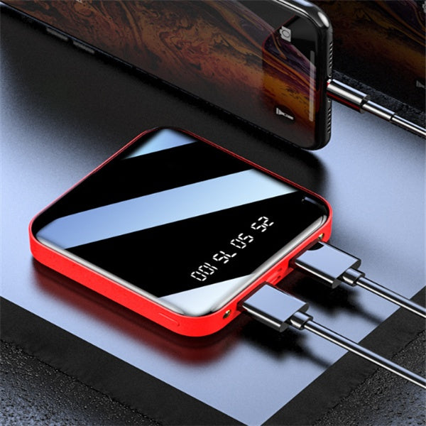 Mini 20000 MAh Portable Mirror Power Bank