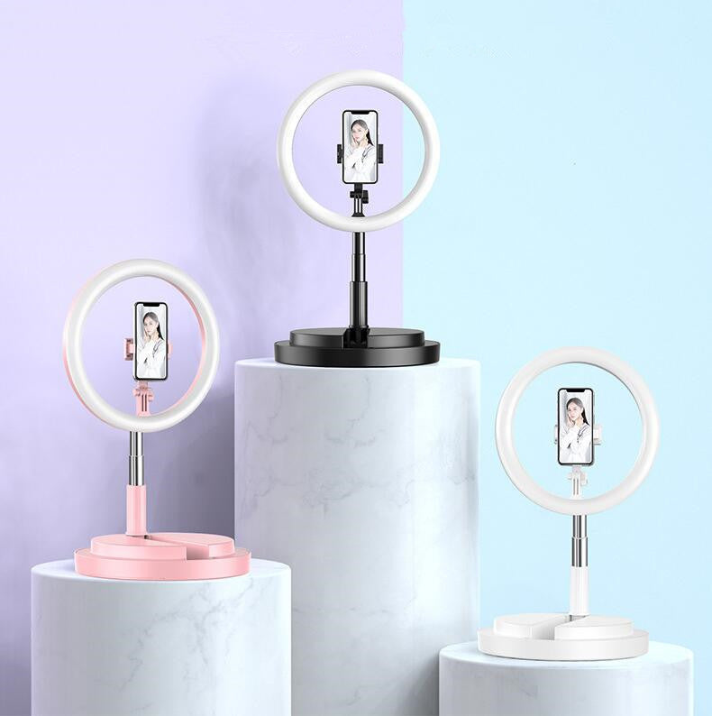 Dimmable LED 10 inch Ring Light with Tripod