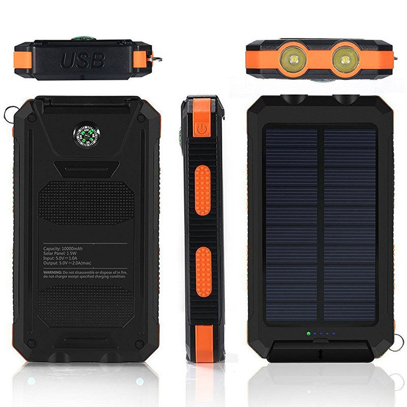 Strong Waterproof Solar Power Bank