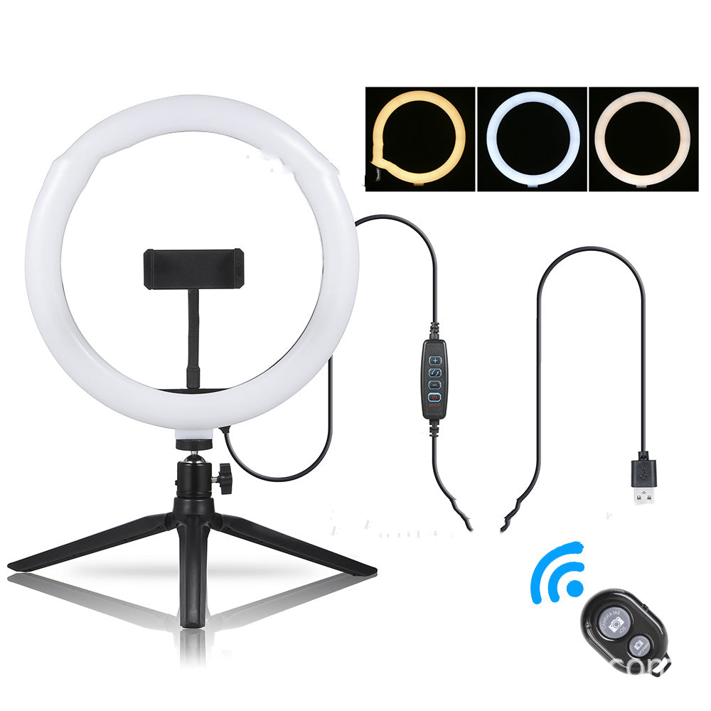 Compatible with Apple Ring Light Set With Desktop Tripod