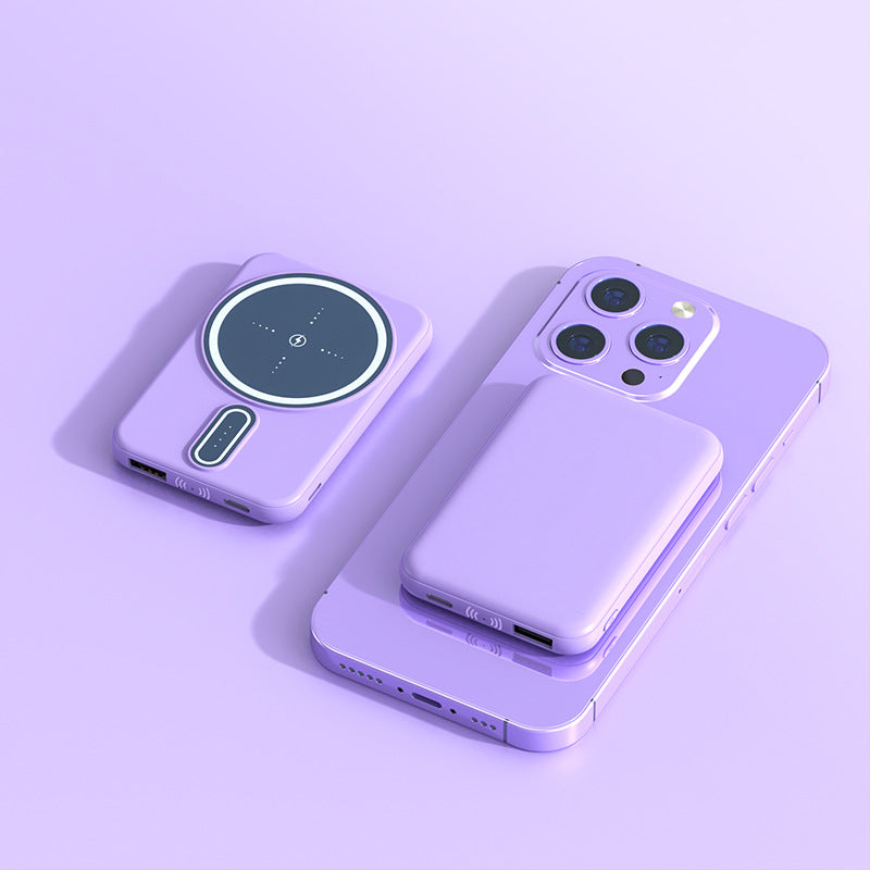 Magnetic Suction Charging Power Bank