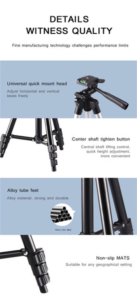 Led Selfie Ring Light Lamp With Tripod