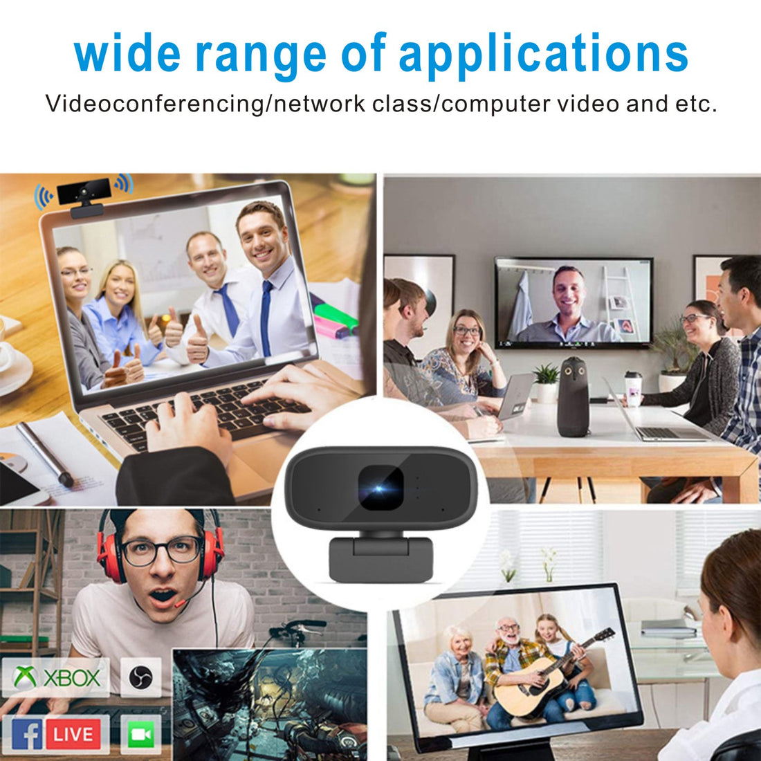 Mini Webcam With Microphone