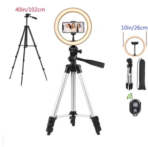 Ring Light With Tripod Mobile Phone Holder